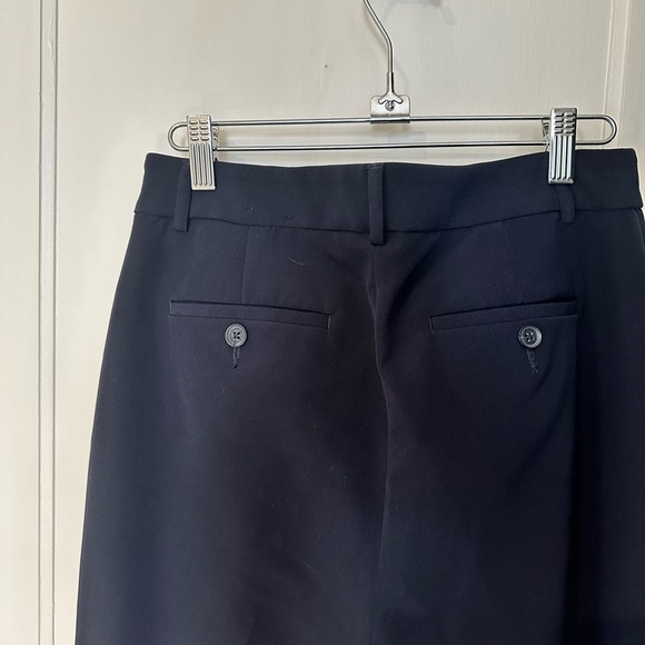 Express wide leg cropped trousers size 6 navy - Picture 6 of 11